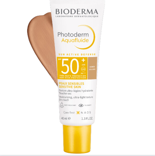 Bioderma Photoderm Aquafluide SPF50+ | بيوديرما واقي شمسي بعامل حماية 50 للبشرة الدهنية