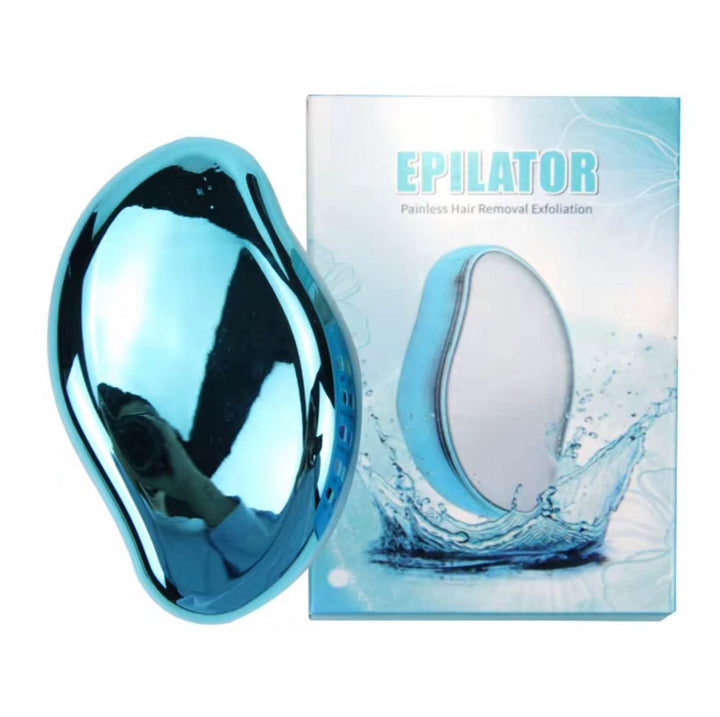 Epilator painless hair removal exfoliation | جهاز إزالة الشعر بدون ألم وتقشير