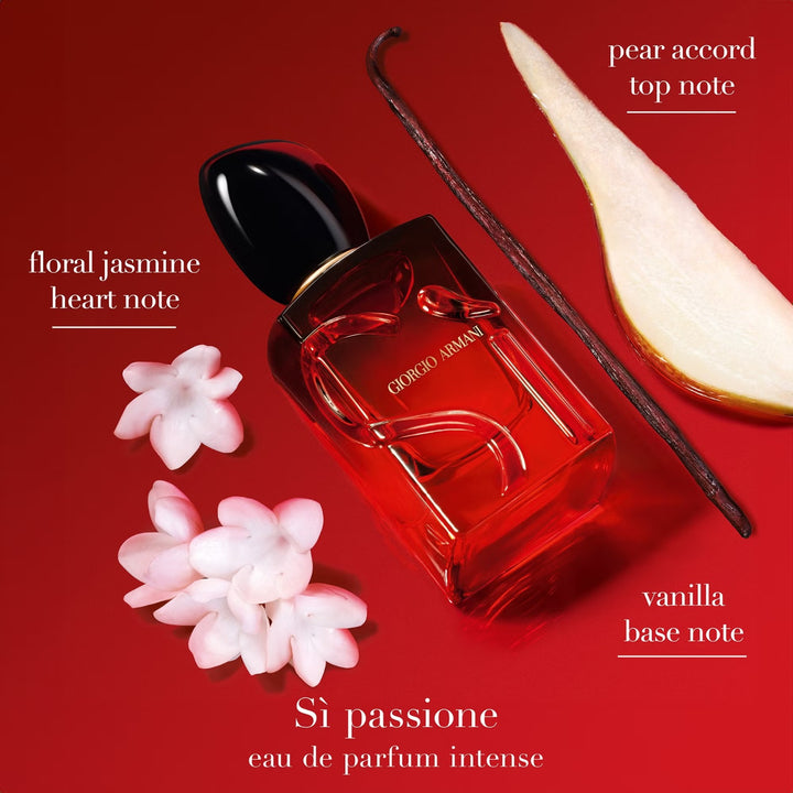 Giorgio Armani Si Passione Intense NEW EDP - 100ml | عطر جورجيو ارماني سي باشن او دو برفان انتنس للنساء - 100 مل