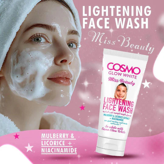 Cosmo lightening face wash - 125ml | كوزمو غسول تفتيح البشرة - 125 مل