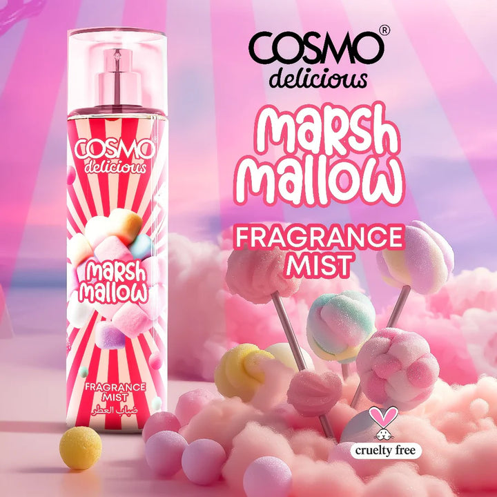 Cosmo Marsh Mallow Fragrance Mist - 250ml | ميست الجسم كوزمو مارشميلو – ٢٥٠ مل