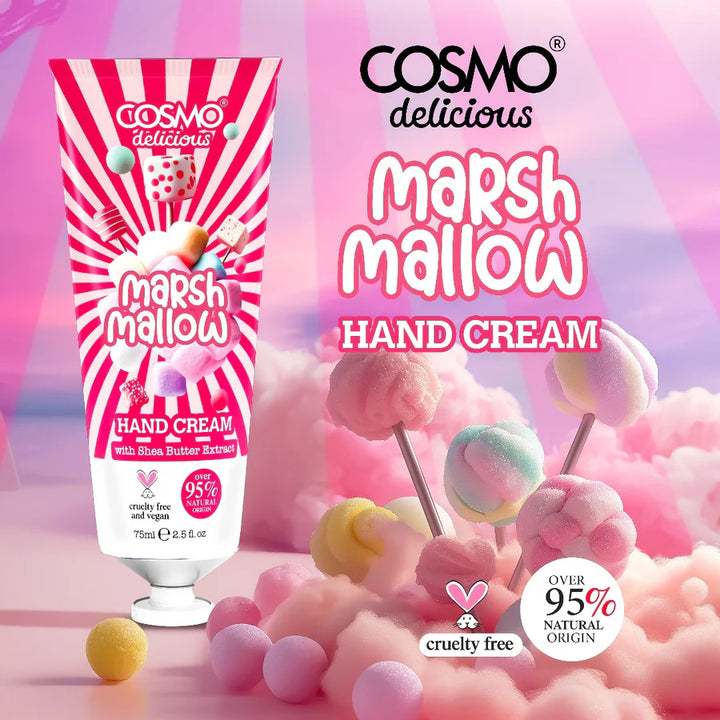 COSMO Marsh Mallow Hand Cream - 75ml | كوزمو كريم اليدين مارشميلو – 75 مل