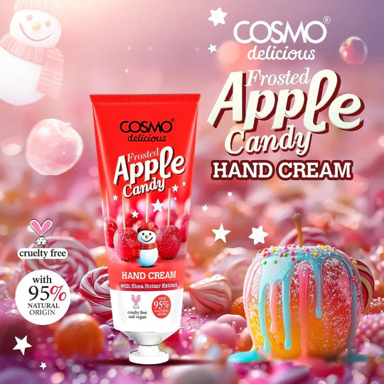 COSMO Apple Candy Hand Cream - 75ml | كوزمو كريم مرطب لليدين برائحة حلوى التفاح - 75 مل
