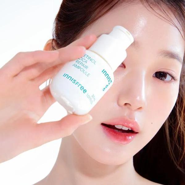 INNISFREE Retinol Cica Repair Ampoule  -30ml |إينيسفري الريتينول سيكا ريبير امبول -30 مل