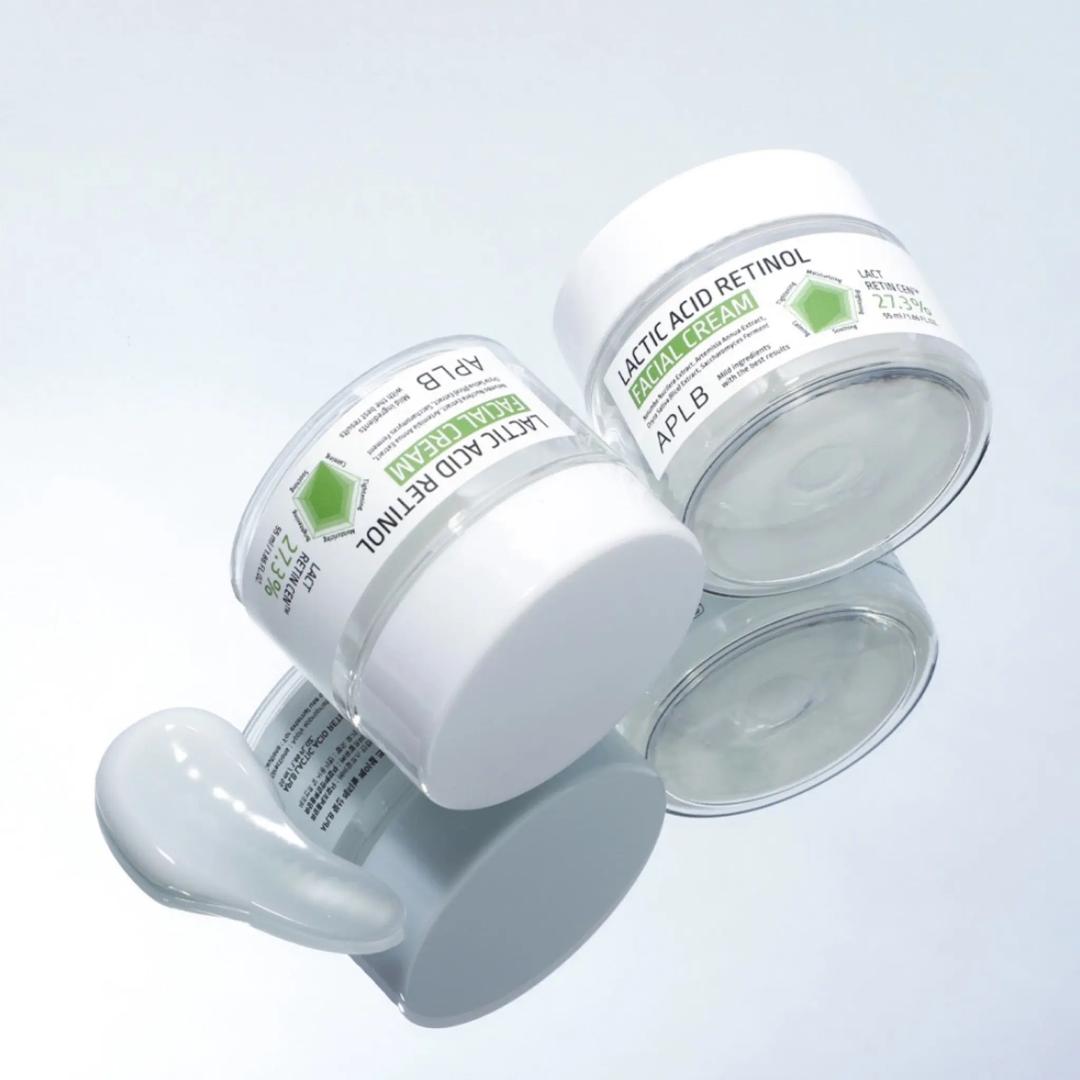 APLB LACTIC ACID RETINOL FACIAL CREAM - 55ML |   كريم الوجه بحمض اللاكتيك والريتـينول – 55 مل