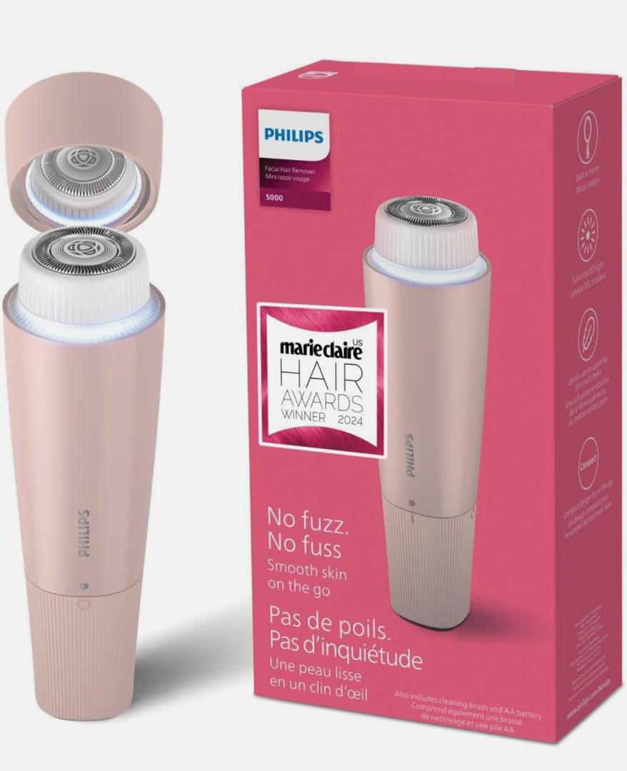 PHILIPS Hair Remover Series 5000 |  ماكنة ازالة شعر الوجه من فيليبس