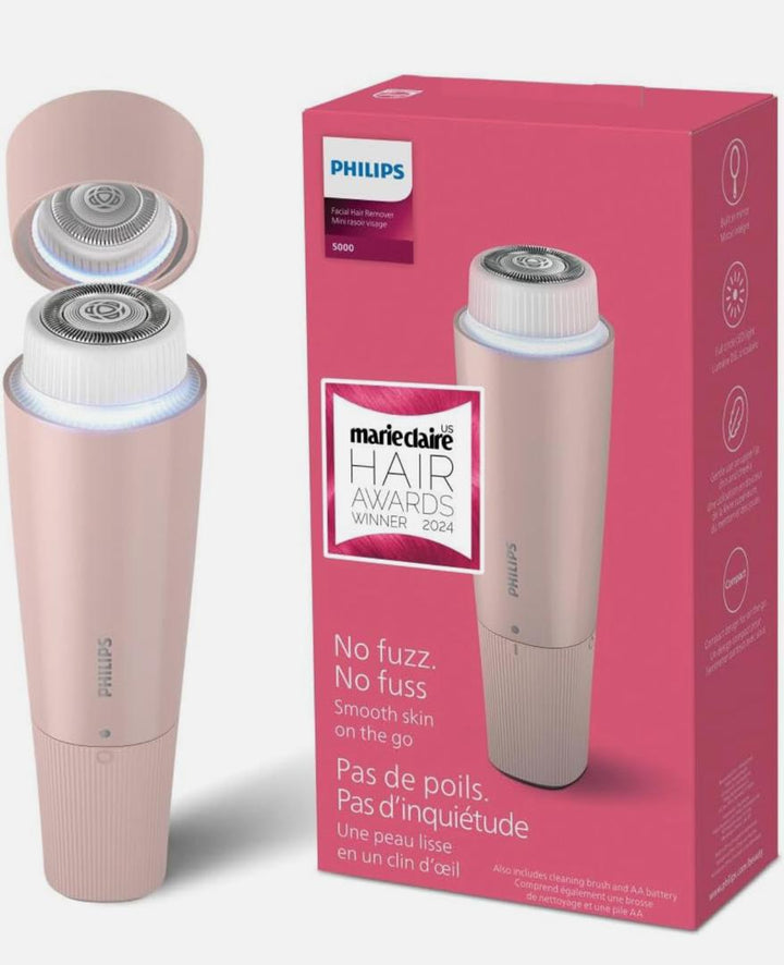 PHILIPS Hair Remover Series 5000 |  ماكنة ازالة شعر الوجه من فيليبس
