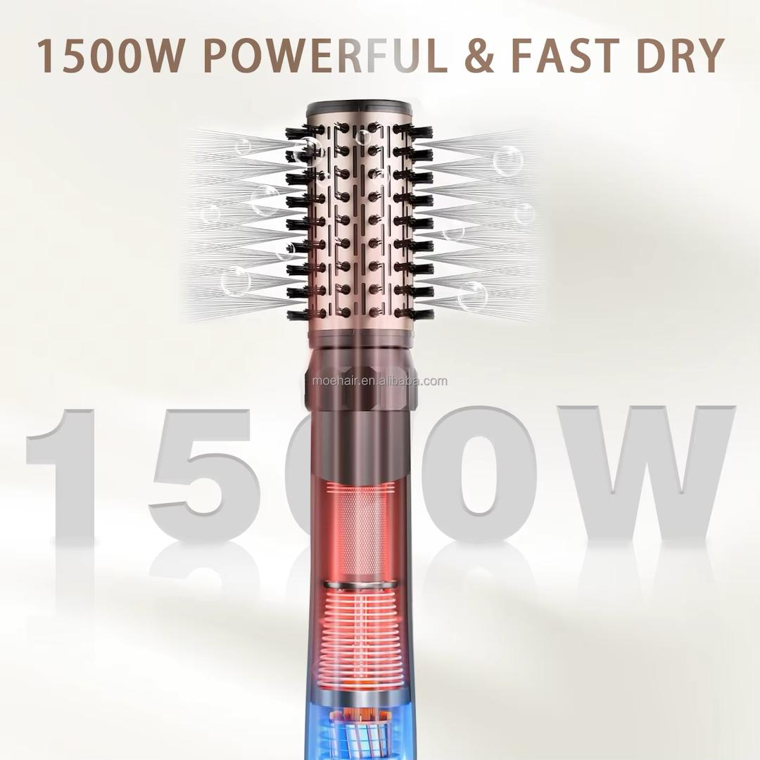 MOEHAIR Rotating Hair Brush | فرشاة شعر دوارة من موهير