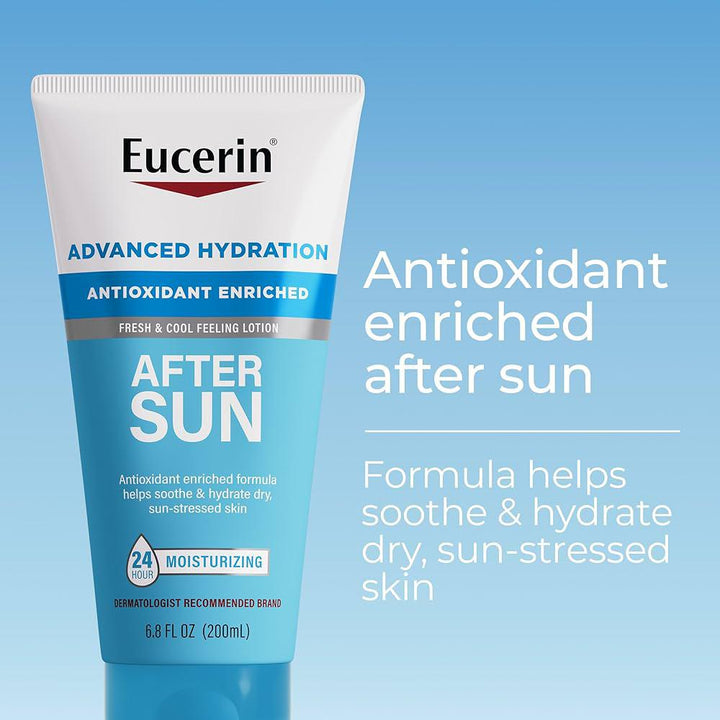 Eucerin Advanced Hydration After Sun Lotion  - 200ml | يوريسين لوشن الترطيب بعد التعرض للشمس – 200 مل
