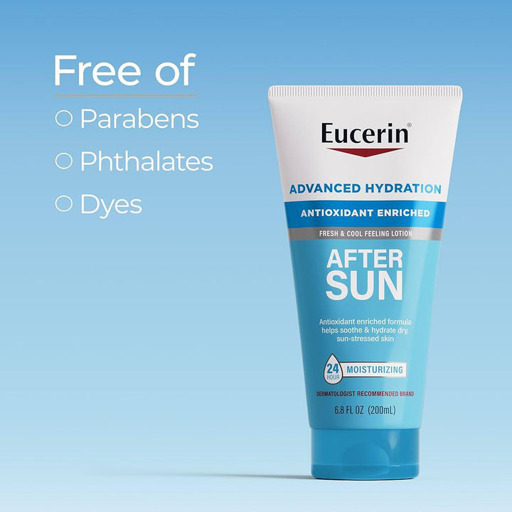 Eucerin Advanced Hydration After Sun Lotion  - 200ml | يوريسين لوشن الترطيب بعد التعرض للشمس – 200 مل