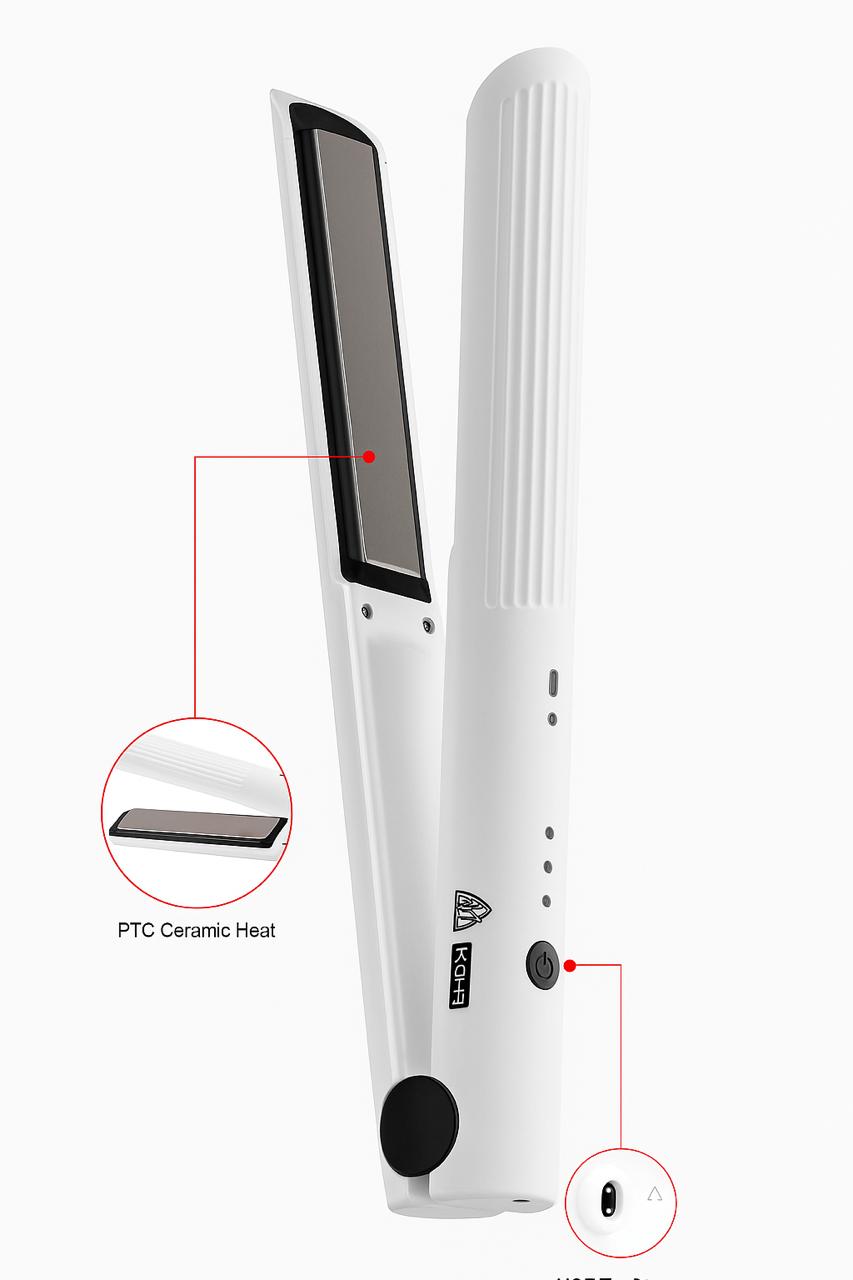 KOHR Rechargeable Hair Straightener & Curler | جهاز كوهر لفرد وتمويج الشعر القابل للشحن