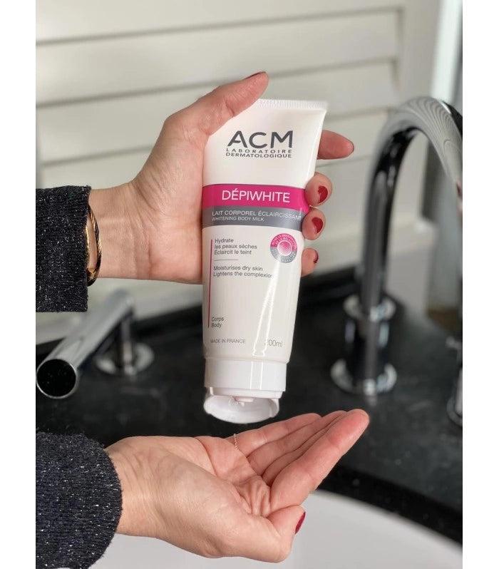 ACM Laboratoires Depiwhite Whitening Body Milk - 200ml | اي سي ام لوشن مرطب لتفتيح الجسم - 200 مل