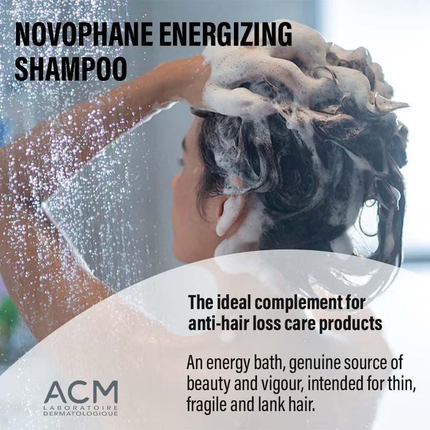 ACM Novophane Energizing Shampoo - 200ml | اي سي ام شابو مقوي للشعر - 200 مل