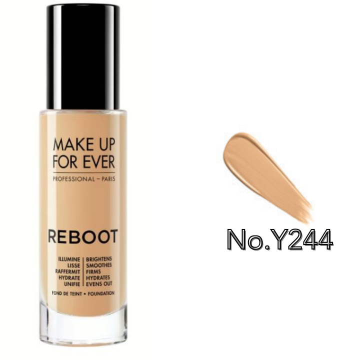 Make Up For Ever Ladies Reboot Active Care In Foundation - 30ml | ميك اب فور ايفر كريم أساس - 30 مل