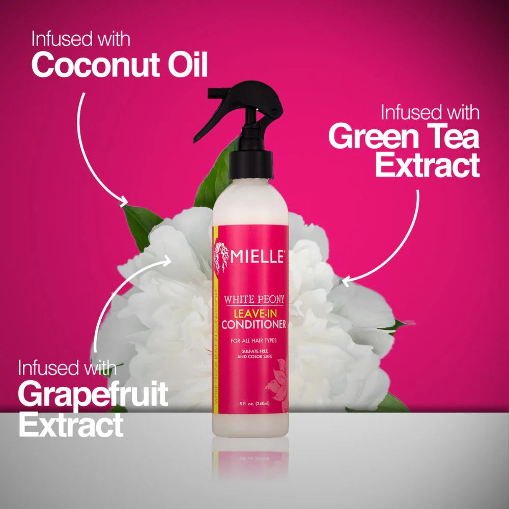MIELLE White Peony Leave-In Conditioner - 240ml | ميلي بلسم ليف ان - 250 مل