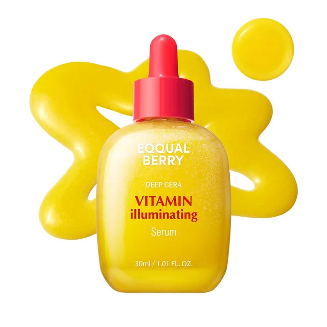 EQQUAL BERRY Deep Cera Vitamin Illuminating Serum - 30ml | ايكوال بيري سيروم مضيئ للبشرة - 30 مل