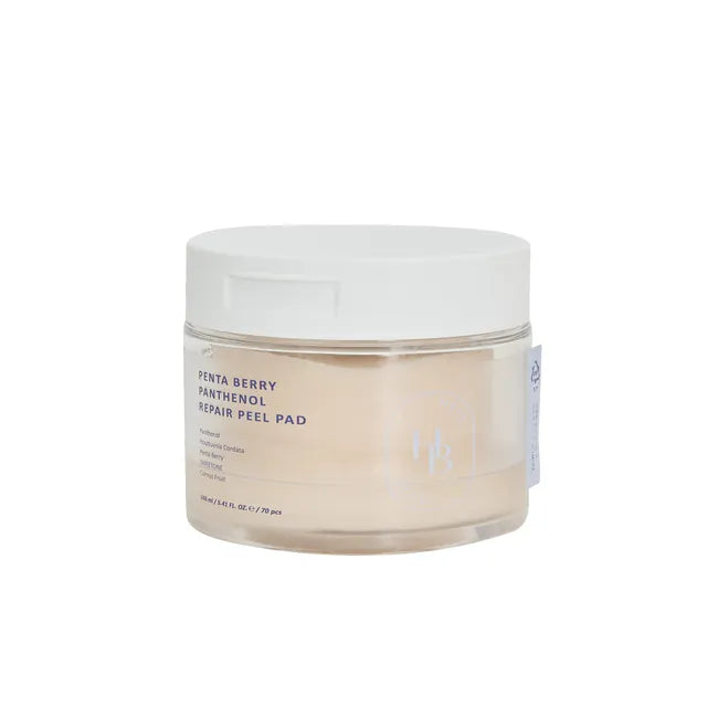 HEVEBLUE Singapore Penta Berry Panthenol Repair Peel Pad - 170ml | هيفي بلو وسادات الترميم و التقشير بالبانتينول  والتوت - 170 مل
