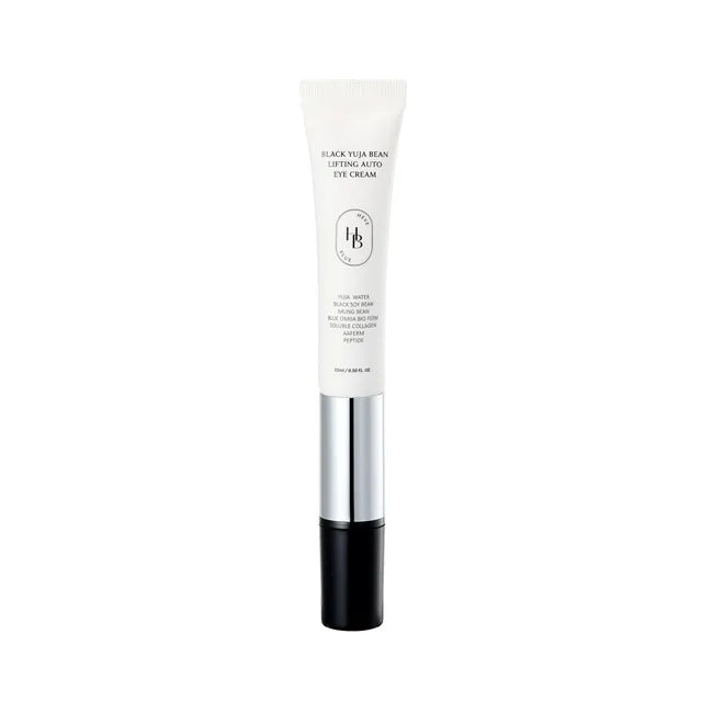 HEVEBLUE Black Yuja Bean Lifting Auto Eye Cream - 15ml | هيفي بلو كريم مضاد للتجاعيد للوجه و الرقبة و العين - 15 مل