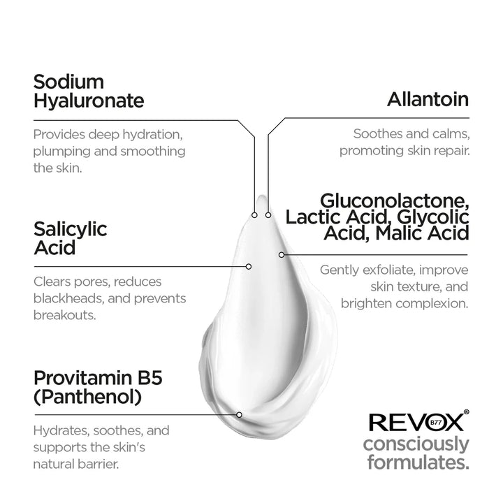 REVOX AHA BHA PHA Spot Treatment - 25ml | 25 مل - ريفوكس علاج موضعي بالأحماض