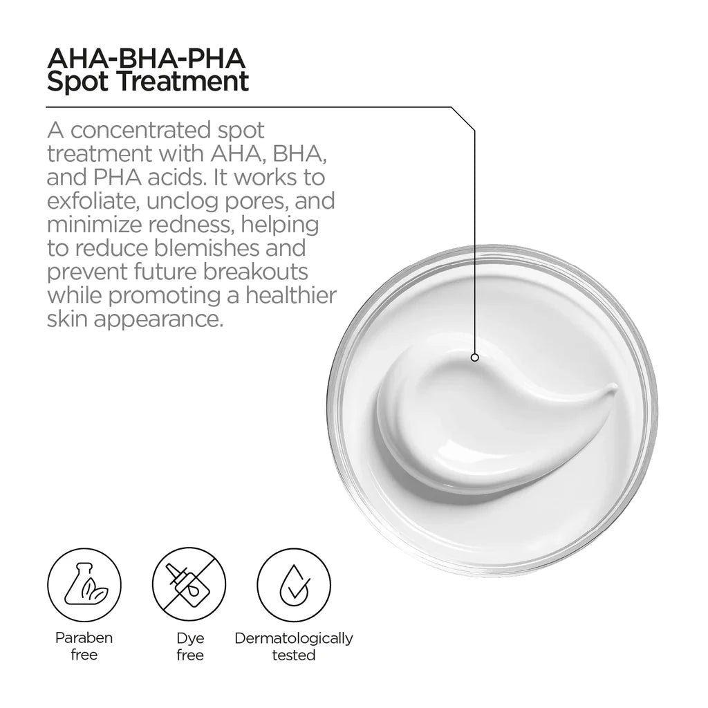 REVOX AHA BHA PHA Spot Treatment - 25ml | 25 مل - ريفوكس علاج موضعي بالأحماض