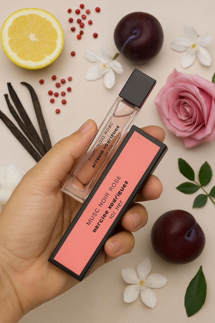 Sample Narciso Rodriguez Musc Noir Rose EDP 10 ML |عينة نرسيسو رودريغز  مسك نوار روز او دو بارفيوم 10مل