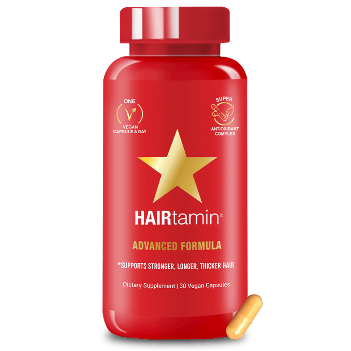 Hair Tamin Advanced Formula  - 30 vegan capsules |  مكمل غذائي للشعر - 30 كبسول