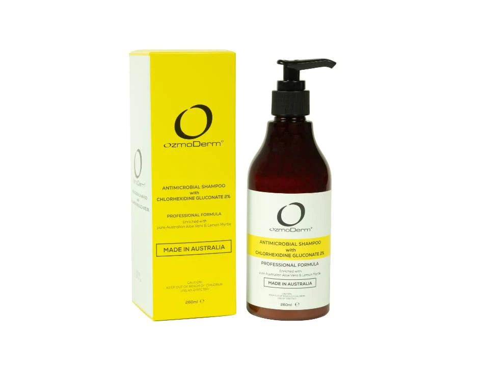 OzmoDerm Antimicrobial Shampoo - 260ml | شامبو مضاد للميكروبات - 260 مل
