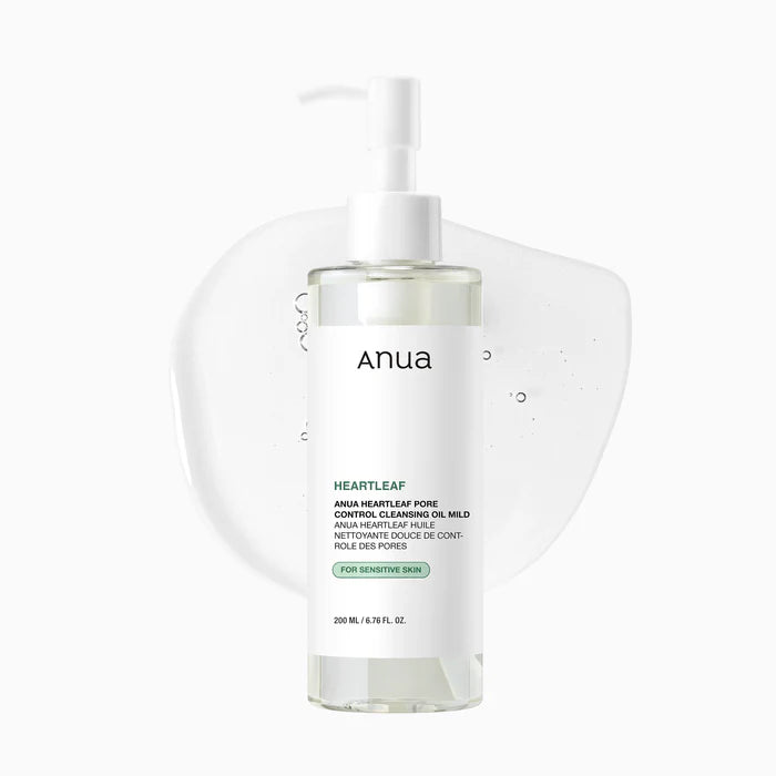 Anua Heartleaf Pore Control Cleansing Oil Mild - 200ml | أنوا غسول زيتي - 200 مل