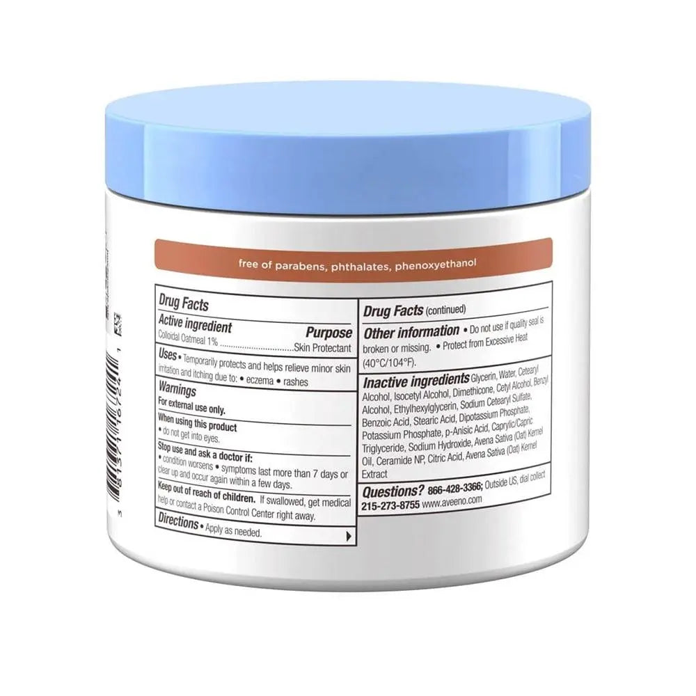 Aveeno Baby Eczema Therapy Nighttime Balm - 156g | افينو كريم لعلاج الأكزيما وتهيج البشرة عند الأطفال - 156 غ