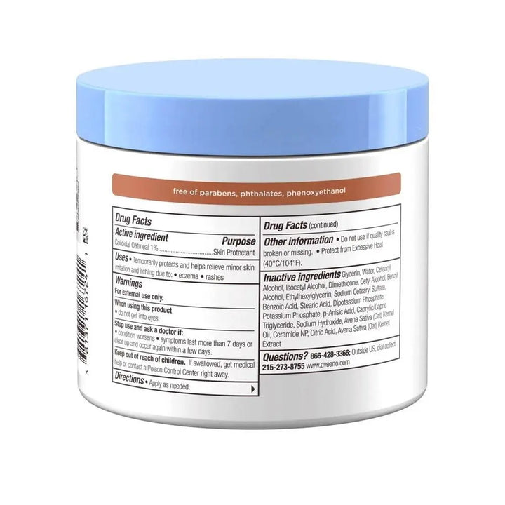 Aveeno Baby Eczema Therapy Nighttime Balm - 156g | افينو كريم لعلاج الأكزيما وتهيج البشرة عند الأطفال - 156 غ