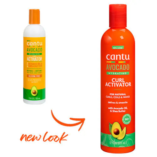 Cantu Avocado Hydrating Curl Activator - 355ml | كانتو منشط لتحديد الشعر الكيرلي بالأفوكادو - 355 مل