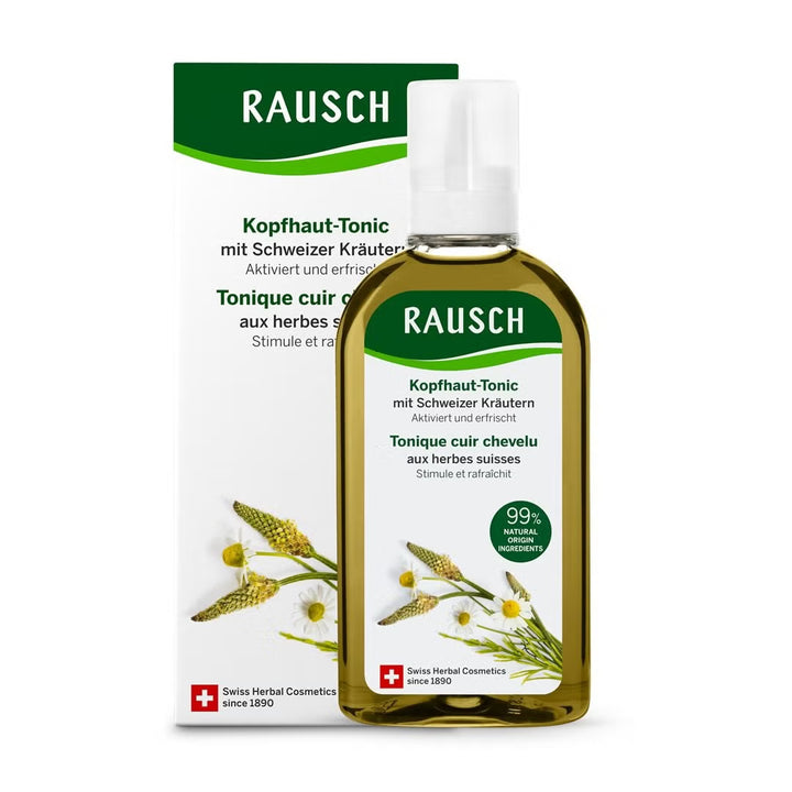 RAUSCH Scalp Tonic With Swiss Herbs - 200ml | راوش تونك لتحغيز فروة الرأس - 200 مل