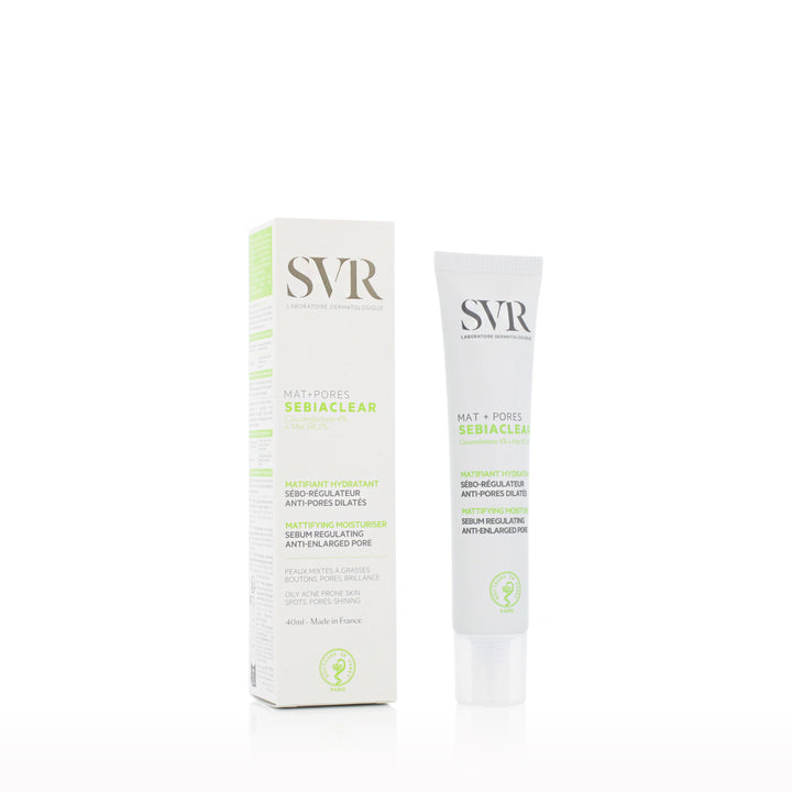 SVR Sebiaclear Mat + Pores - 40ml |اس في ار سيبياكلير مات + بورز - 40 مل