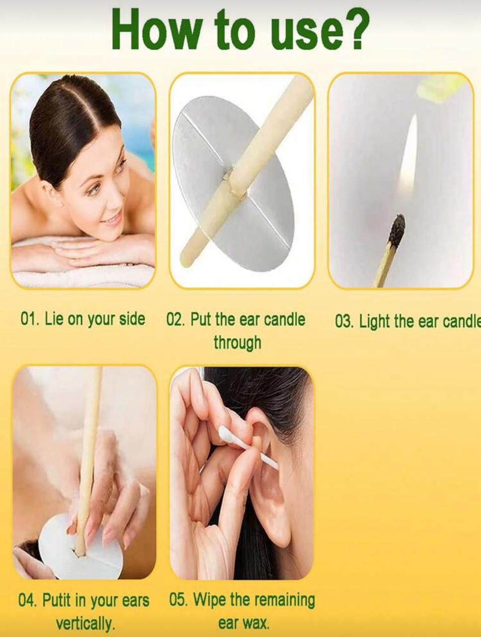 Tools & Cases Ear treatment cones | شمع الأذن الطبيعي