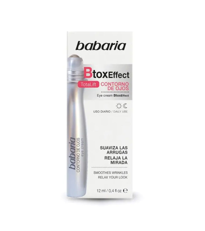 BABARIA Btoxeffect Total life Eye Cream - 12ml | باباريا كريم شد حول العين بتأثير يشبه البوتوكس - 12 مل