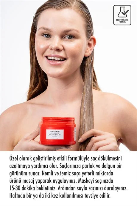 maru.derm Anti-Hair Loss Mask - 300ml | مارو.ديرم قناع ضد تساقط الشعر - 300 مل