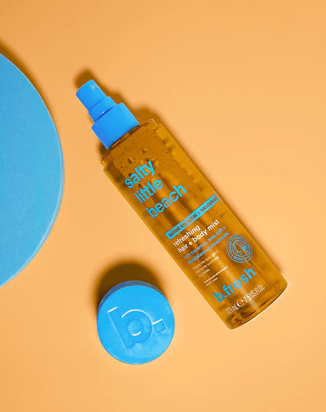 b.Fresh Salty Little Beach Salted Caramel + Sandalwood Refreshing Hair + Body Mist - 221ml | بي فريش ميست للشعر و الجسم برائحة الكراميل المملح و خشب الصندل - 221 مل