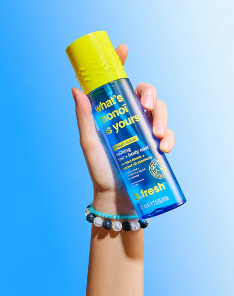 b.Fresh Whats Monoi Is Your Tahitian Monoi Uplifting Hair + Body Mist - 221ml | بي فريش ميست للشعر و الجسم - 221 مل