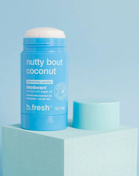 b.Fresh Nutty Bout Coconut Coconutty Vanilla Deodorant - 50g | بي فريش مزيل تعرق بجوز الهند و الفانيليا - 50 غرام
