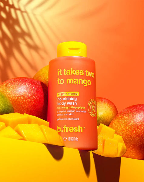 b.Fresh It Takes Two To Mango Mighty Mango Nourishing Body Wash - 473ml | بي فريش جل استحمام بالمانغو - 473 مل