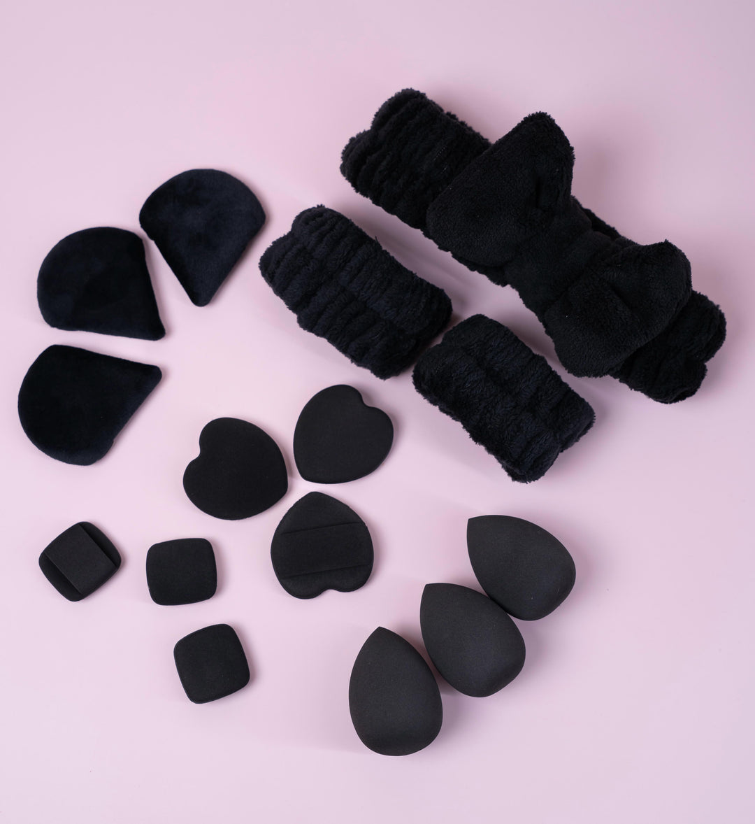 Makeup Tools Set - 15pcs | مجموعة إسفنجات ومستلزمات المكياج - 15 قطعة