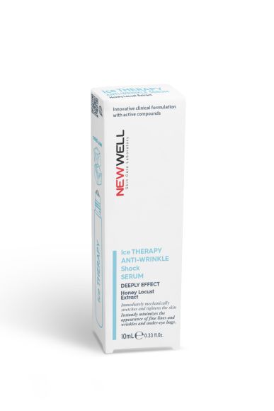 NEW WELL Ice Therapy Anti – Wrinkle Shock Eye Serum - 10ml | نيو ويل سيروم مبرد لمحيط العين - 10 مل