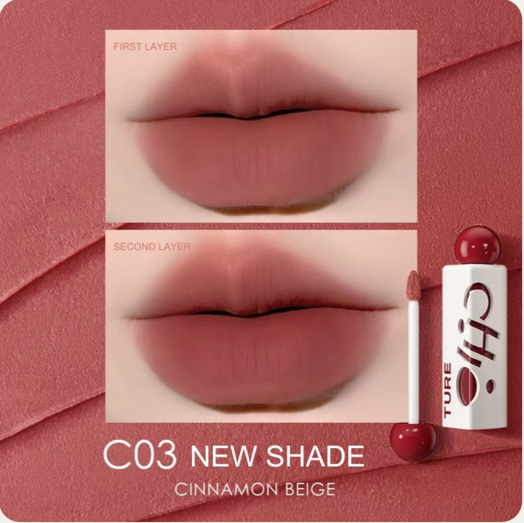 CHIO TURE Chioture Clay Mat Lip - 2.8g| شيو تور احمر شفاه مات-2.8 غرام