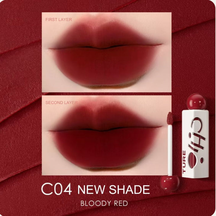 CHIO TURE Chioture Clay Mat Lip - 2.8g| شيو تور احمر شفاه مات-2.8 غرام
