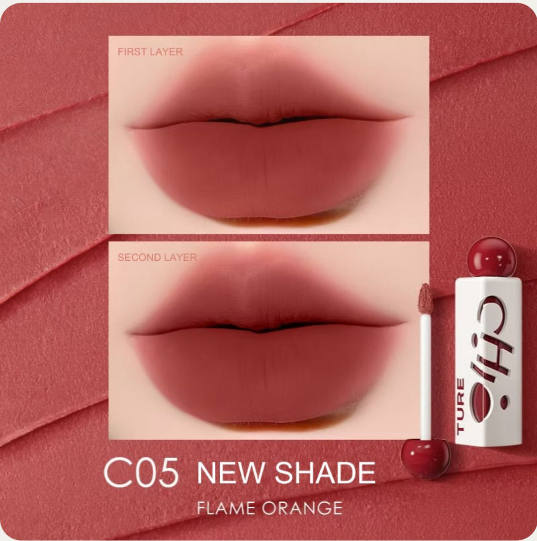 CHIO TURE Chioture Clay Mat Lip - 2.8g| شيو تور احمر شفاه مات-2.8 غرام