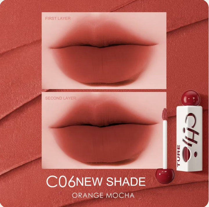 CHIO TURE Chioture Clay Mat Lip - 2.8g| شيو تور احمر شفاه مات-2.8 غرام