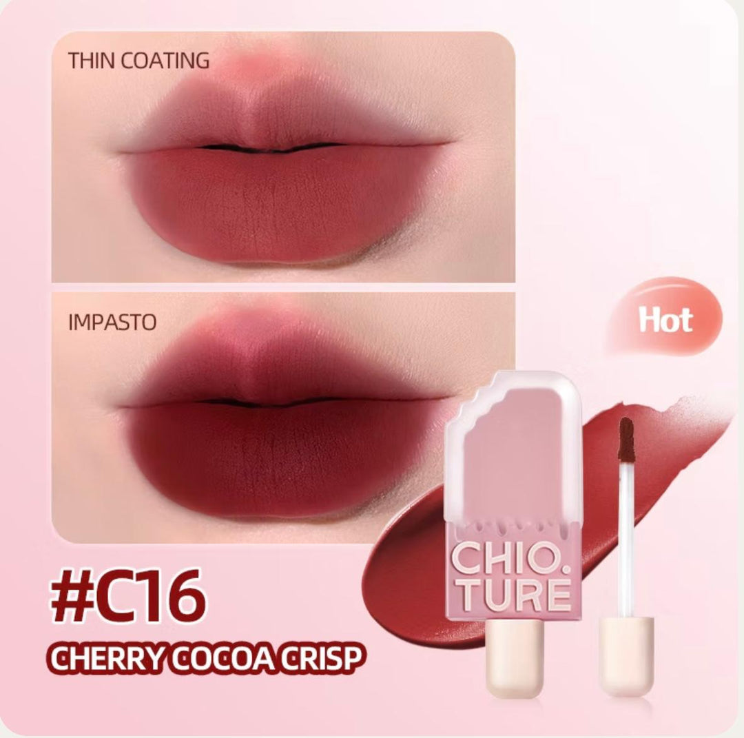CHIO TURE Ice Cream Watery Lip Gloss - 2ml|شيو تور غلوس للشفاه مائي  -2 مل