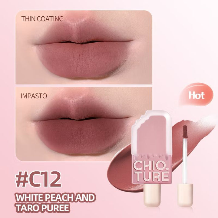CHIO TURE Ice Cream Watery Lip Gloss - 2ml|شيو تور غلوس للشفاه مائي  -2 مل
