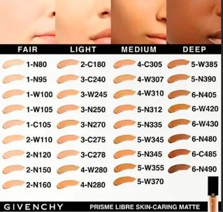 GIVENCHY Prisme Libre Skin-Caring Matte - 30ml | جيفينشي كريم أساس - 30 مل