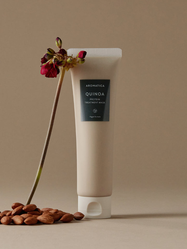AROMATICA Quinoa Protein Treatment Mask - 160ml | اروماتيكا ماسك الكينوا و البروتين للشعر - 160 مل